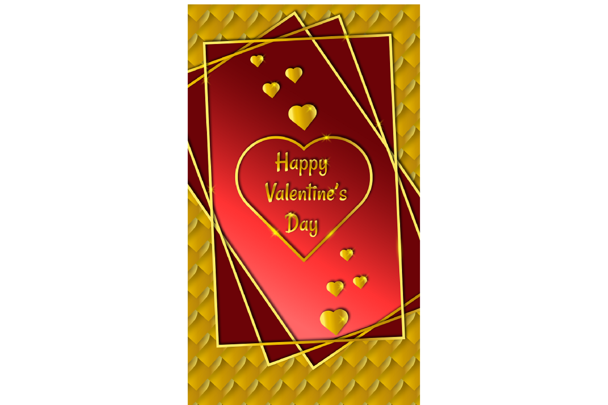 Valentines Day Card Design In Illustrator Sanpls Digital Illustrator